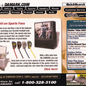 Damark website